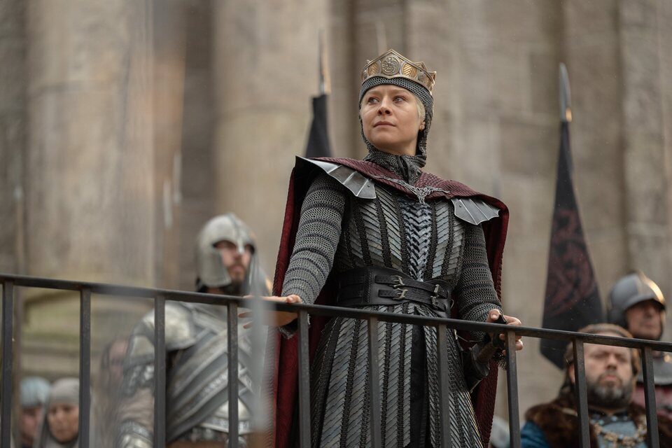 Rhaenyra Targaryen en el final de la tercera temporada de 'La Casa del Dragón'