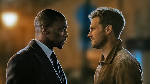 12 12 12: Anthony Mackie and Jamie Dornan Face Off in Apple TV+’s New Heist Drama — Release Date and Photos