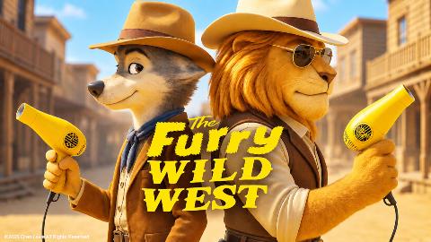 The Furry Wild West: Designed by Human Artists, Animated by AI