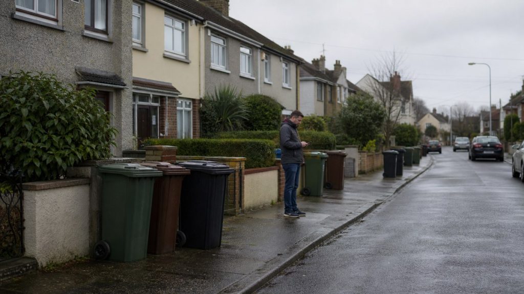 Bin collection days are changing in parts of the county and many households have not been told yet