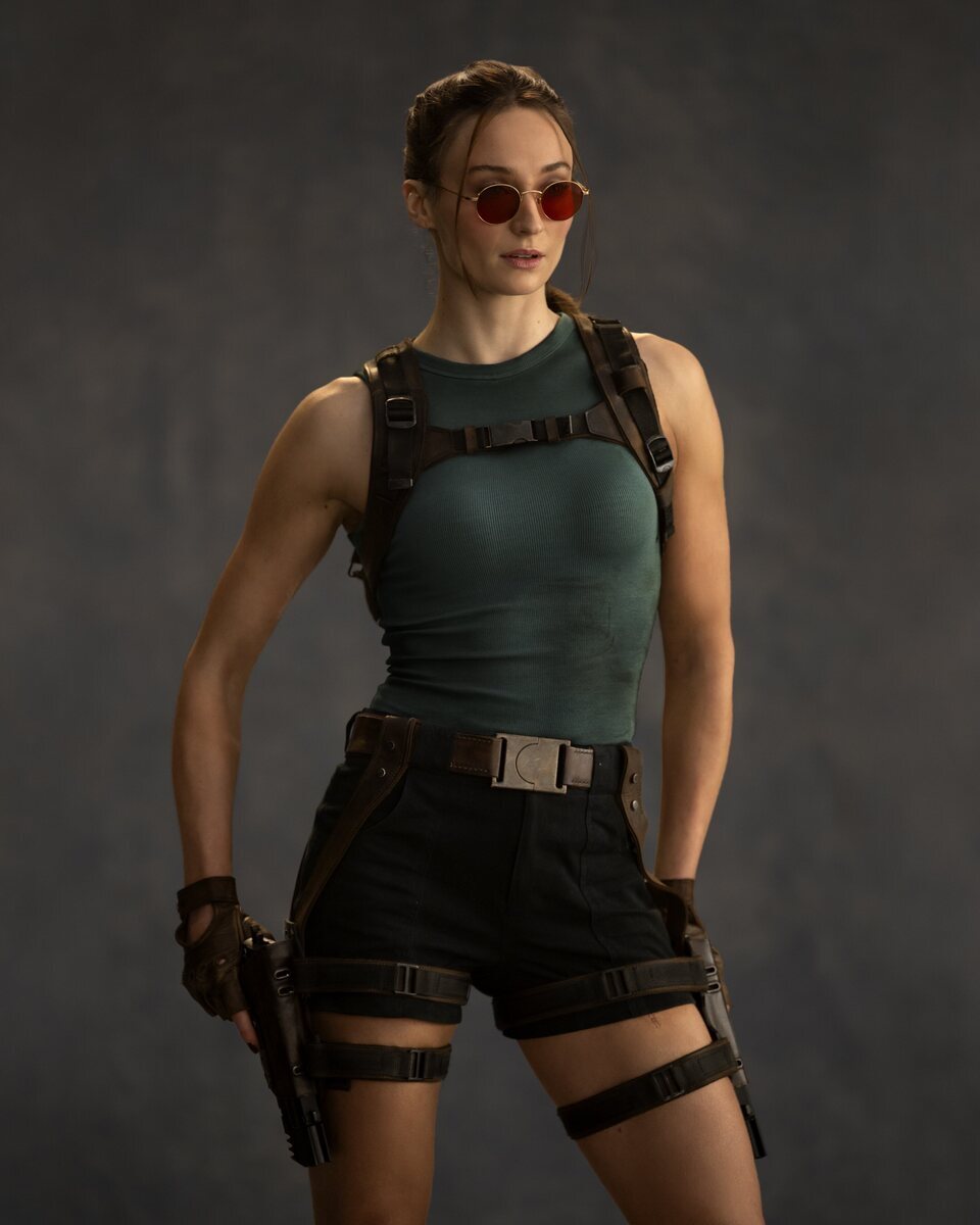 First look at Sophie Turner as Lara Croft in the new version of 'Tomb Raider'
