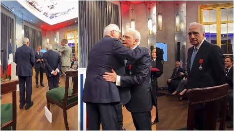 Martin Scorsese and Robert De Niro Decorated with the Legion of Honour by French President Macron